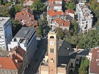 Crkva sv. Petra, pogled iz zraka